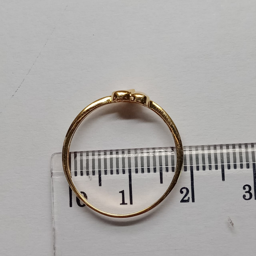 Cincin Emas 17K - 1.15gr Kadar 750 - 4762