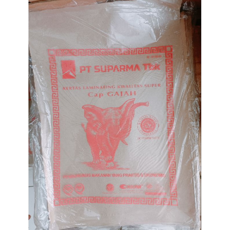 

KERTAS NASI/KERTAS BUNGKUS CAP GAJAH