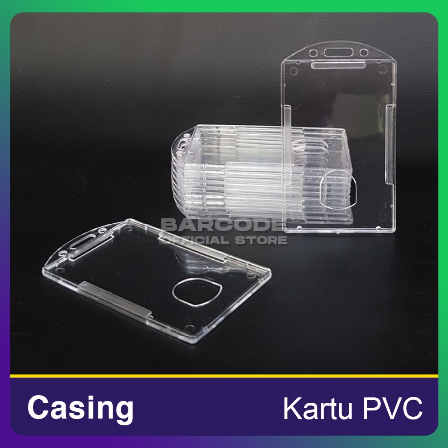 

Casing Acrylic Kartu ID Card PVC Transparan Bening Mika Acrilic