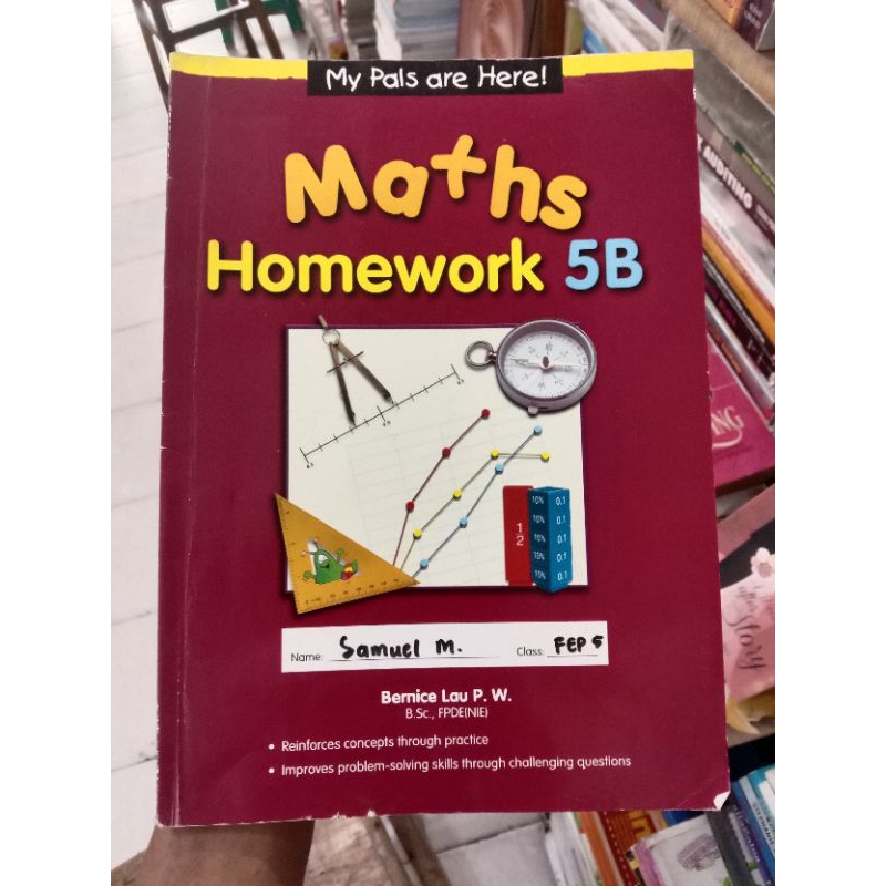 My Pals Are HereMaths 5B.Homework.