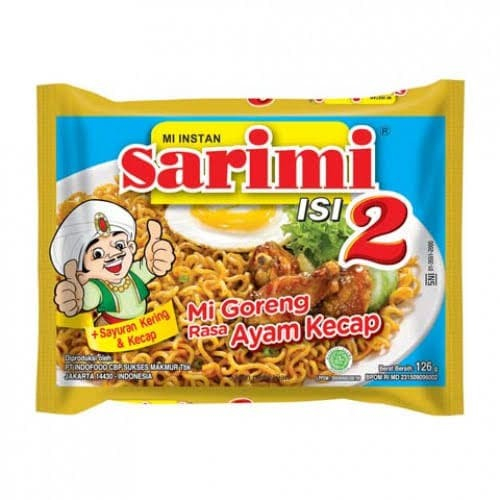 

Sarimi Goreng Isi 2 Ayam Kecap 126g