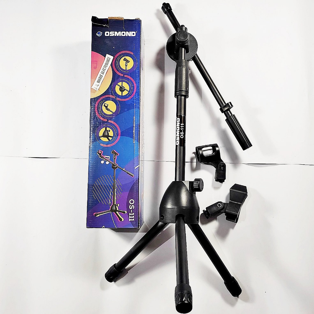 Stand Mic Microphone Pendek Osmond OS 111