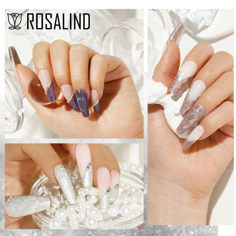 ROSALIND Thread Shell Cat Eye Series Gel Nail Polish UV LED Kuteks Nail Art Kutek Cat Kuku | Kutek Cat Eye | Cat Eye Gel Polish | Cat Eye Rosalind | Kutek Gel UV