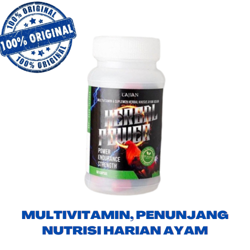 Herbal Power Tajian - multivitamin ayam