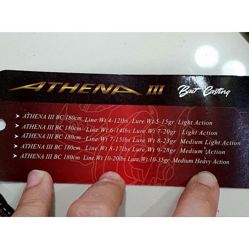 JORAN DAIDO ATHENA 3 BC / ATHENA III BAITCASTING