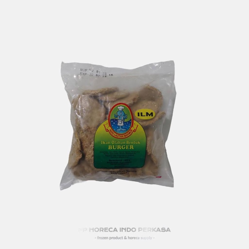 

ILM Olahan Ikan Bentuk Burger 500 Gram