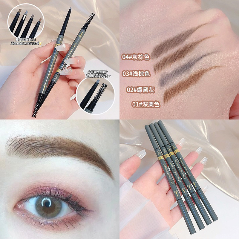 WODWOD-Eyebrow Pensil Alis Anti Air Tahan Lama