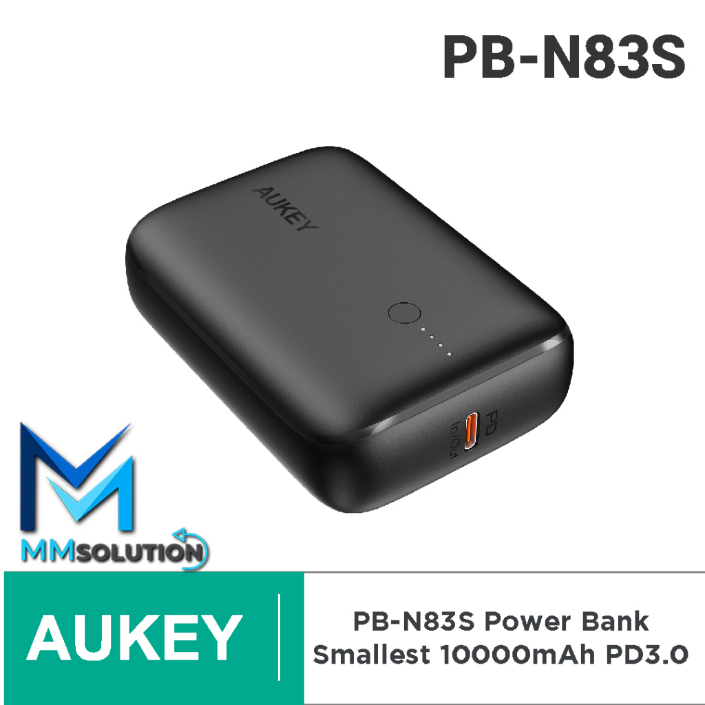 AUKEY Powerbank PB-N83S 10.000mAh PD 3.0 Fast Charging 18W - 22.5W
