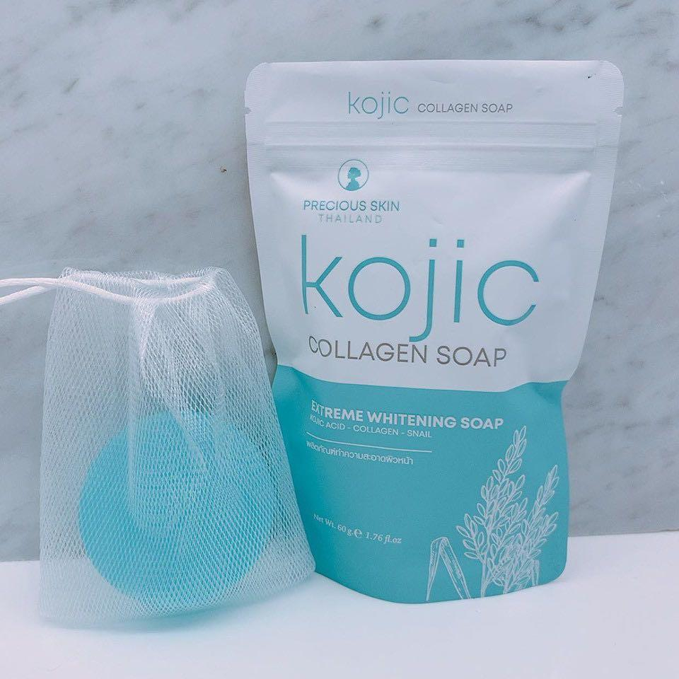 [ORI] Sabun Precious Skin Kojic Extreme Whitening Collagen Soap Khusus Wajah dan Tubuh