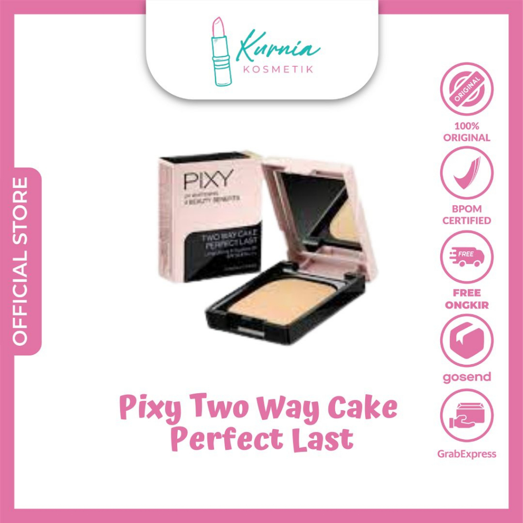 PIXY TWO WAY CAKE PERFECT LAST BEDAK PADAT