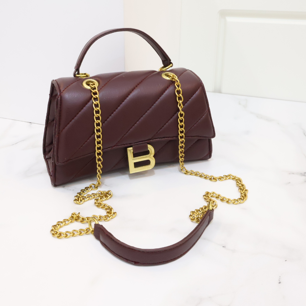 [ NEW ] Tas Wanita Balen 592833-1 + Box SNR - Size 23cm