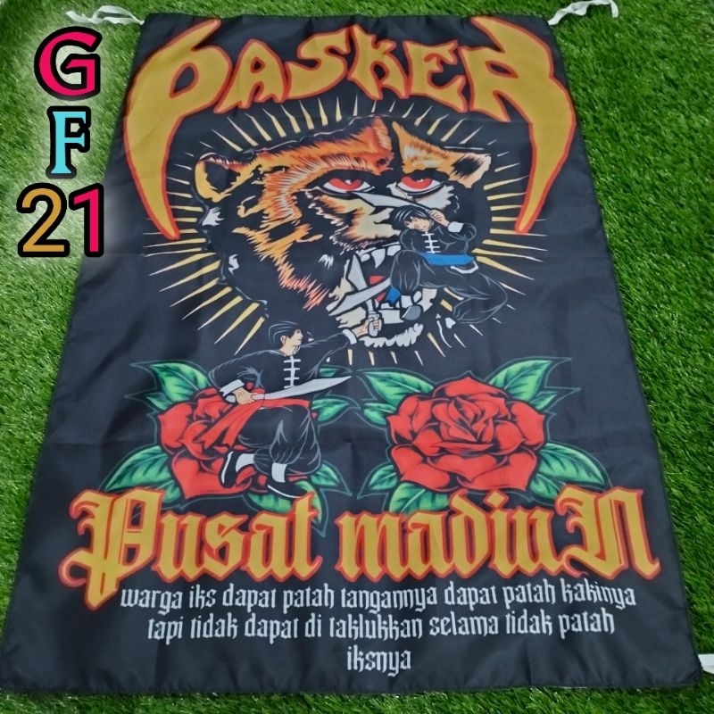 Bendera full printing PASKER PUSAT MADIUN