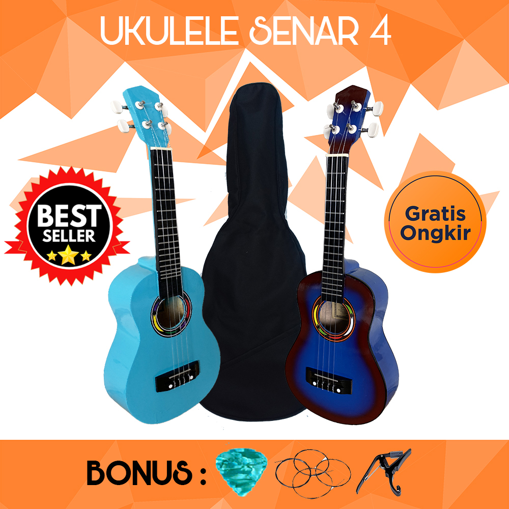 Ukulele Senar 4 Custom MYM Ukuran 21 inci