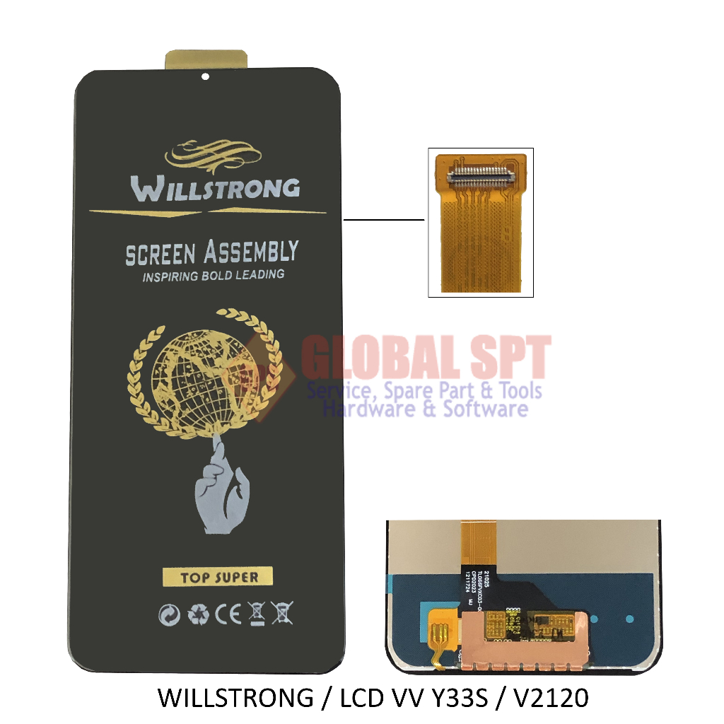 WILLSTRONG / LCD TOUCHSCREEN VIVO Y33S / V2120