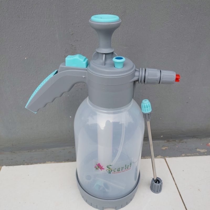 SCARLET MIST SPRAYER 2lt Bening semprotan burung tanaman motor cuci salju serbaguna sistem pompa bagus tebal kuat