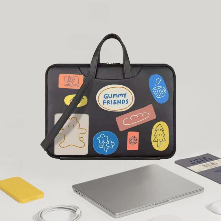 DISKON TAS LAPTOP HITAM FASHION 13.3 INCI 14 INCI 15 INCI 15.6 INCI TAHAN AIR SHOCKPROOF TAS LAPTOP