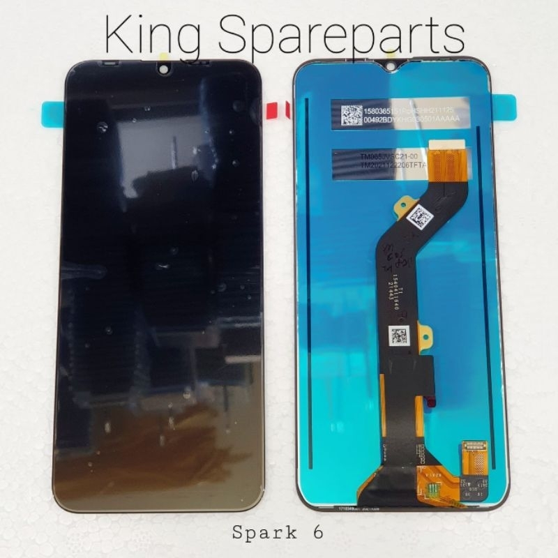 LCD TOUCHSCREEN TECNO SPARK 6 GO ORIGINAL