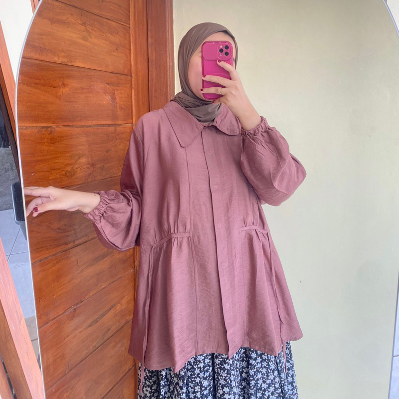 SISY SHIRT | KEMEJA WANITA | LINEN CORDOBRA