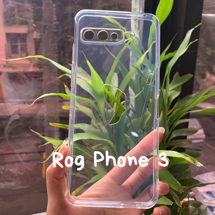 ASUS ROG PHONE 2 ROG PHONE 3 ROG PHONE 5 ROG PHONE 6 CASE SOFTCASE BENING HD CLEAR TRANSPARAN SILIKON KARET CASING COVER