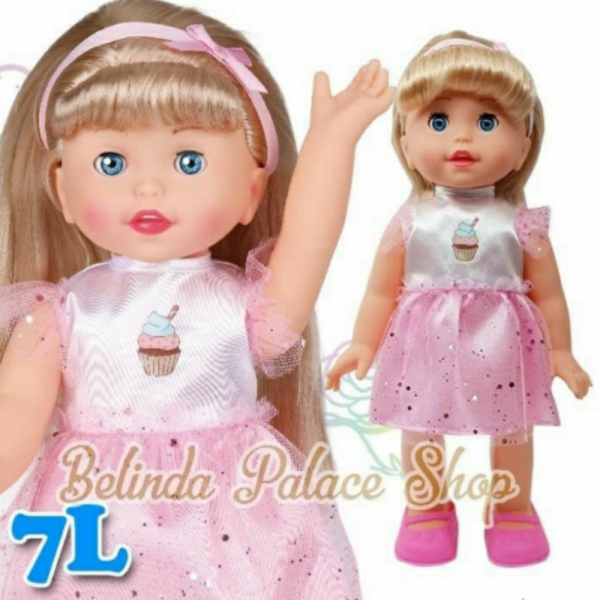 

Anak Mainan Palace - Belinda Limited Jual Pink Bernyanyi Dan Wallking Doll Berjalan Boneka