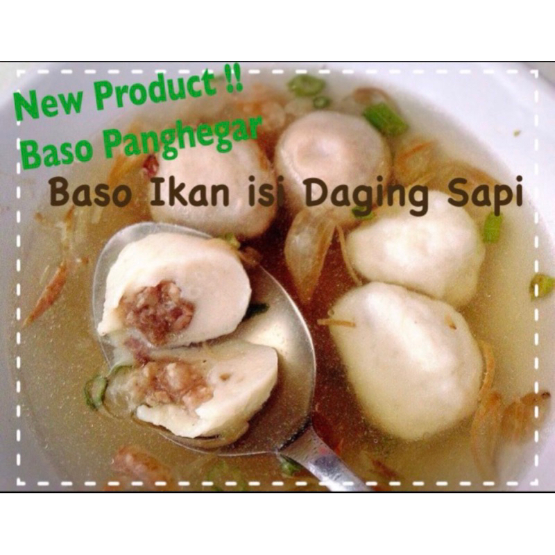 

Baso ikan isi daging sapi isi 10