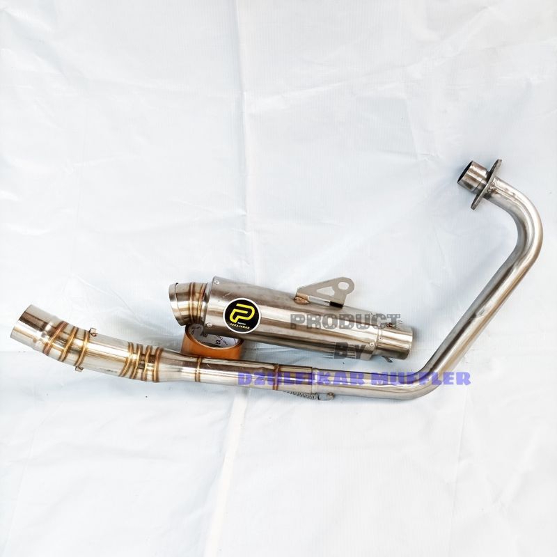 Knalpot Racing Pekajaman Kompetisi p25 inlet 50 Cb Gl MP Tiger