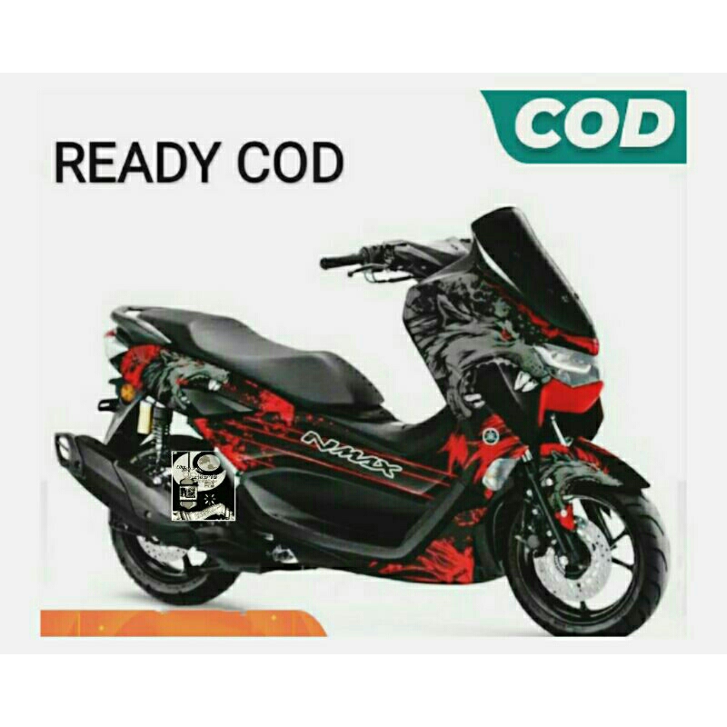 decal nmax full blok bahan premium2017-23custom suka2