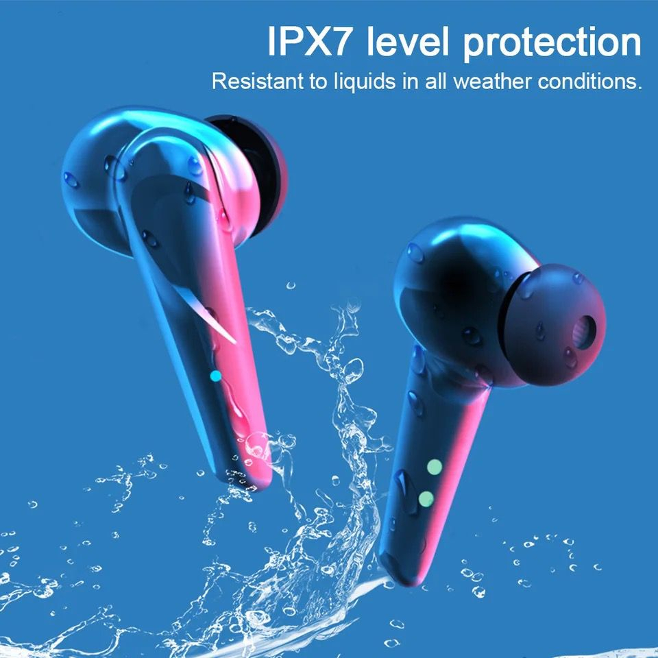 HEADSET BLUETOOTH GAMING TWS IN EAR WITH CASE BATTERY EARPHONE WIRELESS TWS GAMING