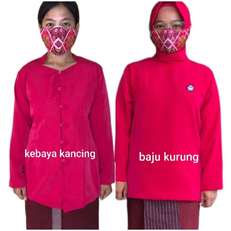 ADIVA - PSR YKB ATASAN SAJA SUDAH JAHIT KEBAYA / KURUNG MUSLIM SUDAH JAHIT