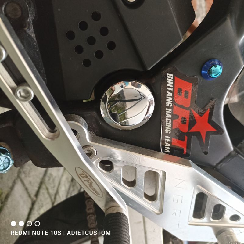 TUTUP ARM SATRIA FU CHROME TUTUP RANGKA SATRIA FU /SATRIA INJEKSI / NINJA