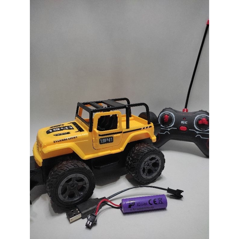 Rc Mobil Remot Control Offroad Jeep Led