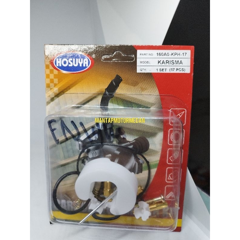 Repair Kit Carbu Karburator Spuyer Komplit Pelampung Karisma Supra X 125 Hiqh Quality
