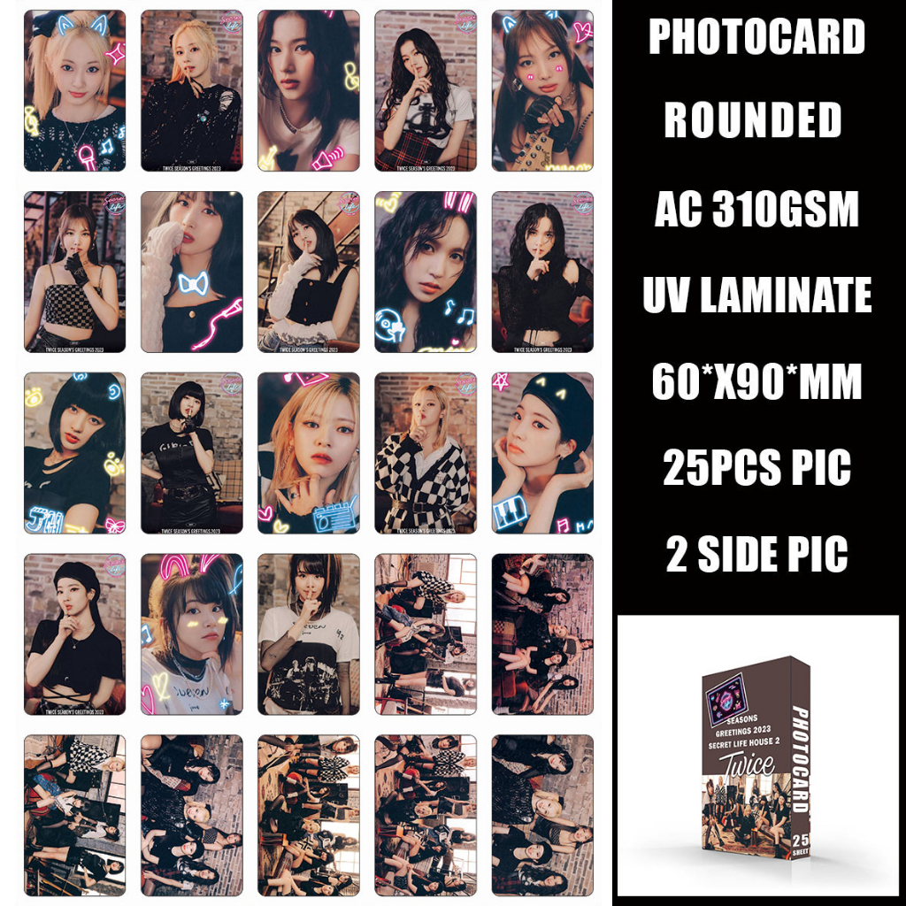PHOTOCARD TWICE PREMIUM