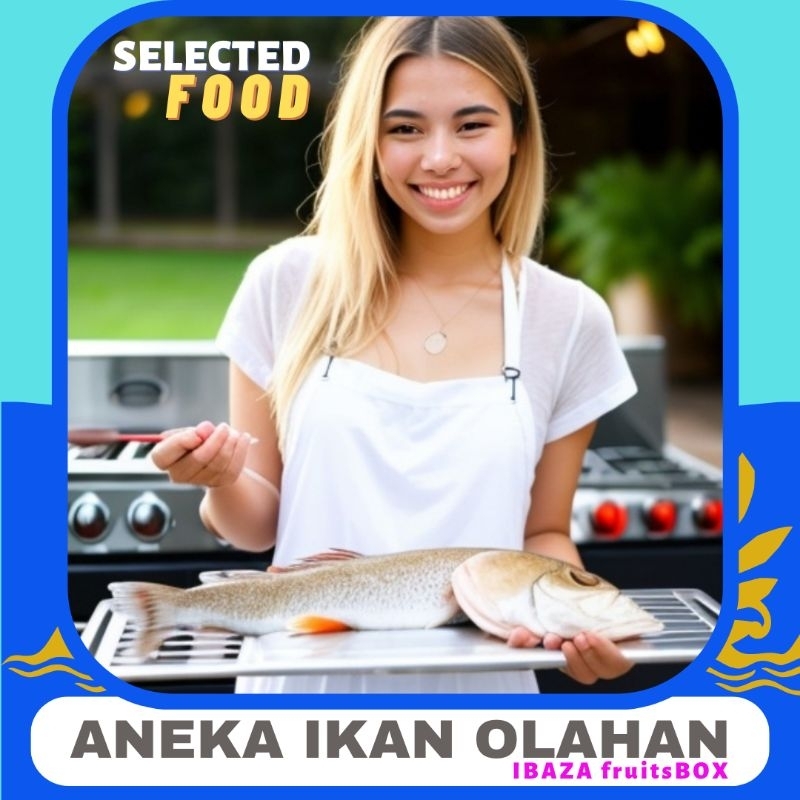 

Ikan Bandeng, Ikan Manyung, Kepala Manyung, Ikan Kranjang, Aneka Ikan Olahan Ibaza fruitsBOX