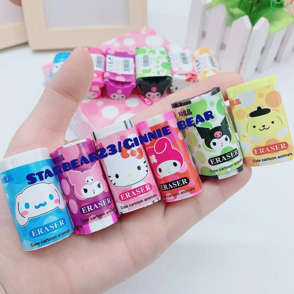 

penghapus pensil lucu unik motif kitty and friend (TBB 110)
