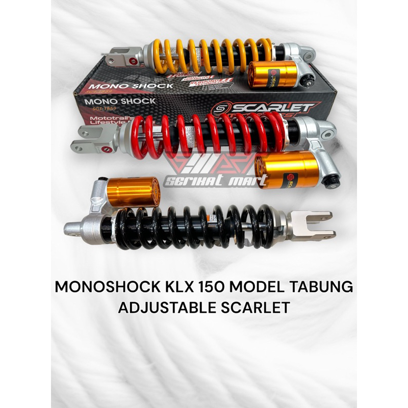 SHOCK BELAKANG KLX 150 SCARLET / MONOSHOCK KLX 150 TABUNG SCARLET ANSWER
