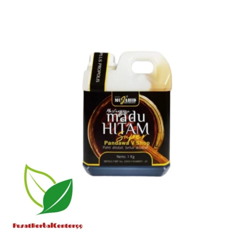 

Madu Mujahid Hitam Super Plus Propolis 1 KG [Kemasan Hitam]ORIGIMAL