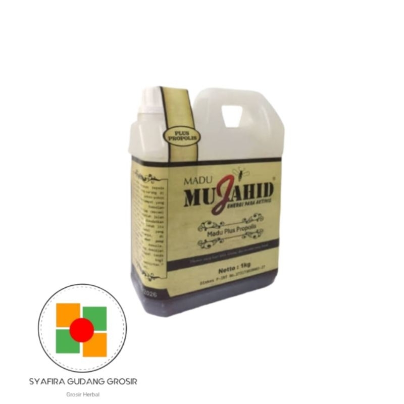 

Madu Manis Madu Mujahid Plus Propolis 1 Kg [Kemasan Cokelat] ORIGINAL