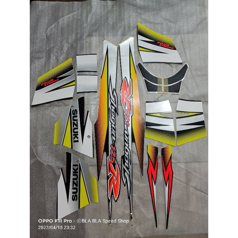 Striping suzuki shogun 125 R asli ori original SGP..