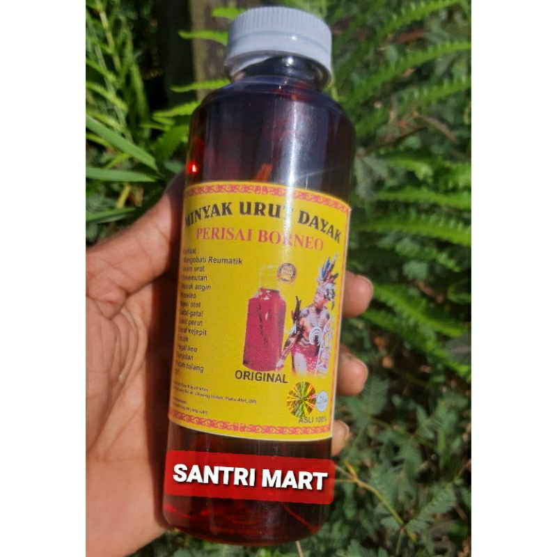 MINYAK URUT HERBAL  DAYAK KHAS KALIMANTAN 100% ASLI BERHOLOGRAM ORIGINAL