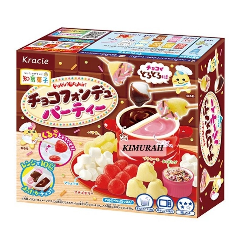 

EXP 4.26 Kracie Popin Cookin DIY Candy CHOCOLATE FONDUE PARTY Maker Japan Miniatur Food PERMEN JEPANG