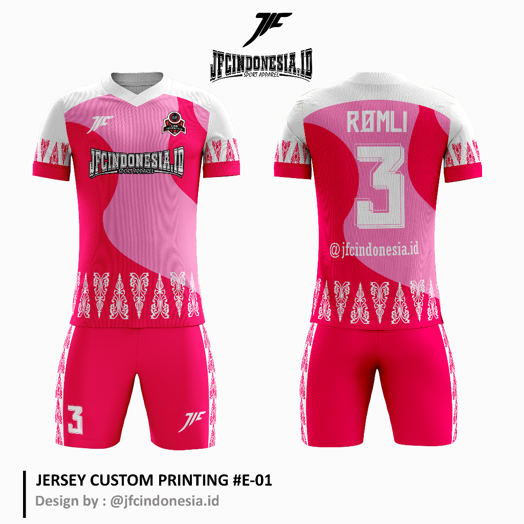 JERSEY CUSTOM PRINTING SATUAN