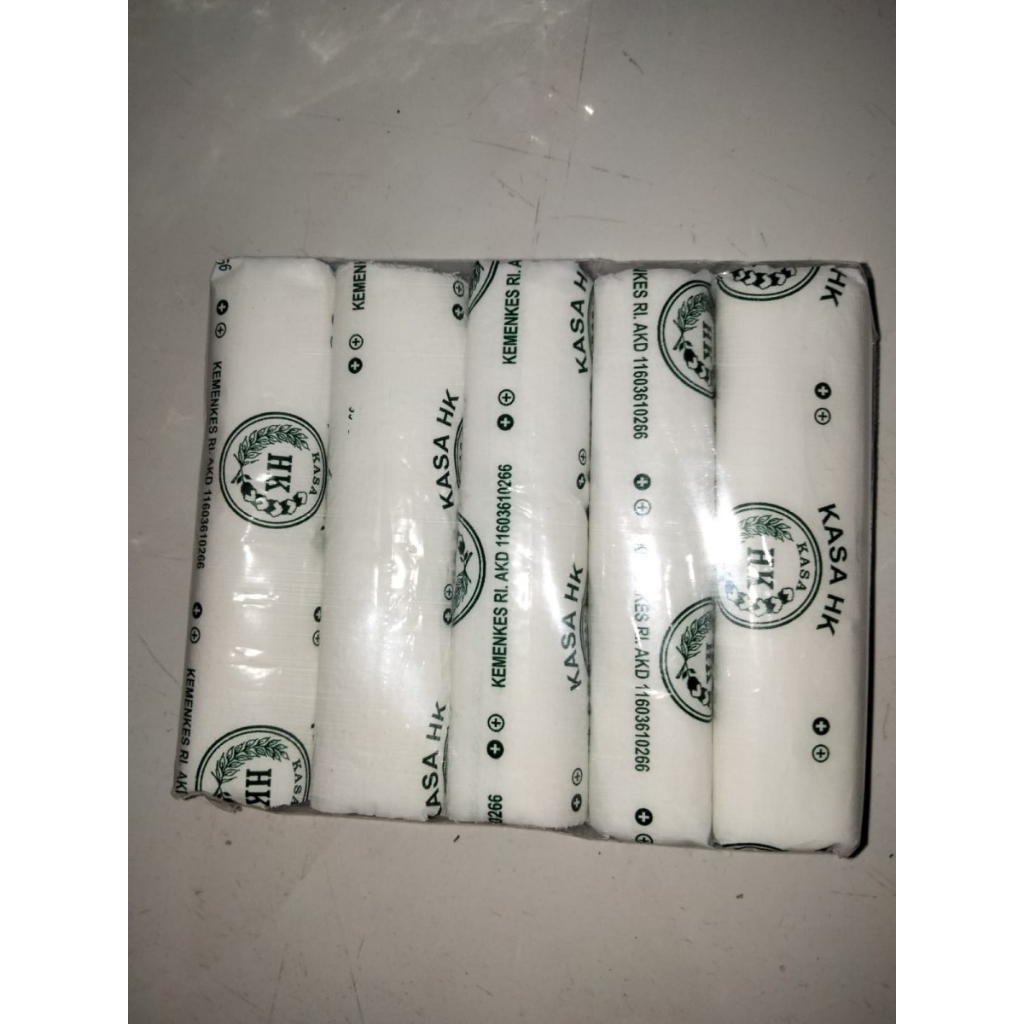 Perban Lebar Kapas hk Pembalut Luka Ukuran 10cm dan 5cm Perban Pembalut Luka HK