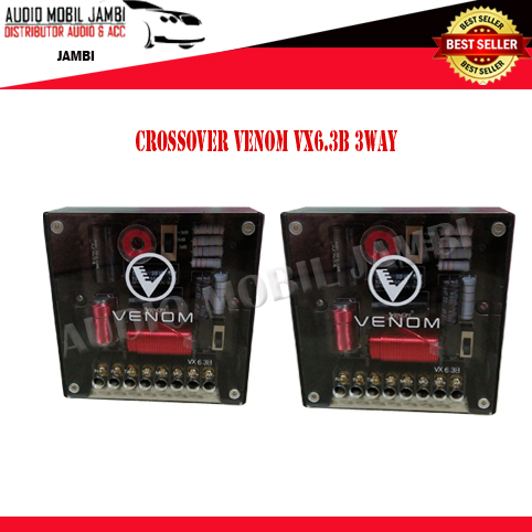 CROSSOVER VENOM VX 6.3B CROSSOVER SPEAKER VENOM 3WAY VX6.3B