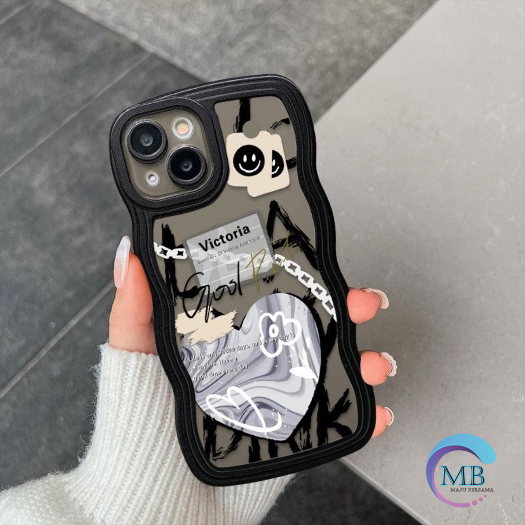 SS814 SOFTCASE TPU FASHION LOVE GRAFITI FOR IPHONE 6 7 8 6+ 7+ 8+ X XS XR XS MAX 11 12 13 14 PRO MAX MB4668