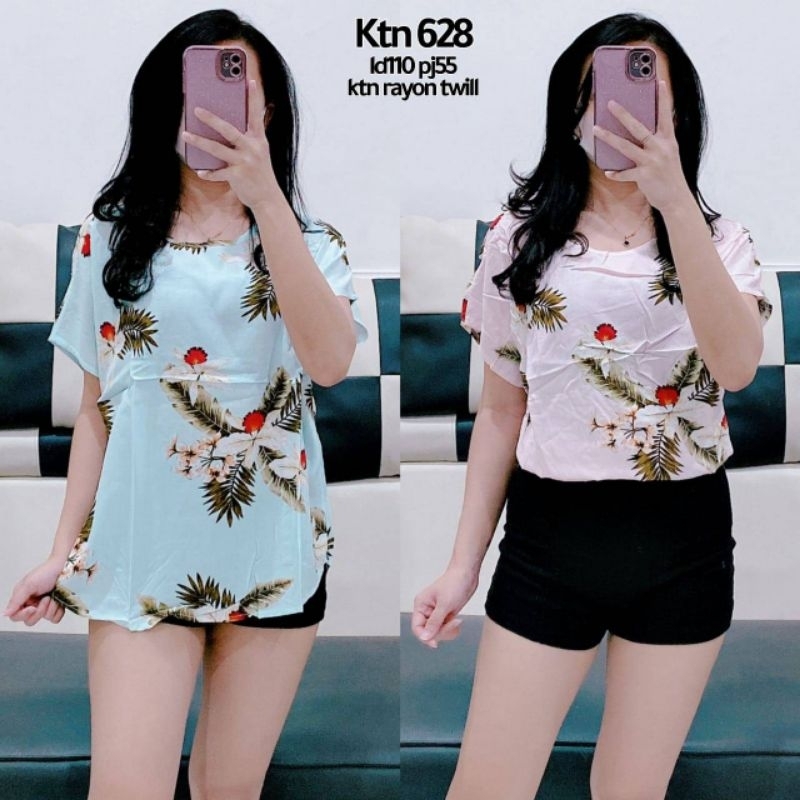 Atasan ktn 628  Ktn rayon twill