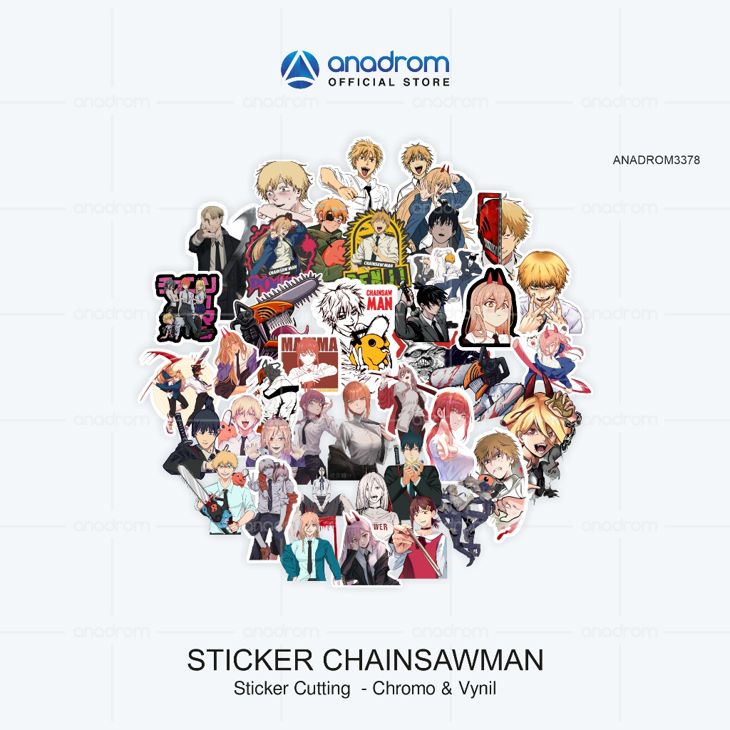 

Sticker Anime Chainsawman | Sticker Chibi Chainsawman | Anadrom 3378