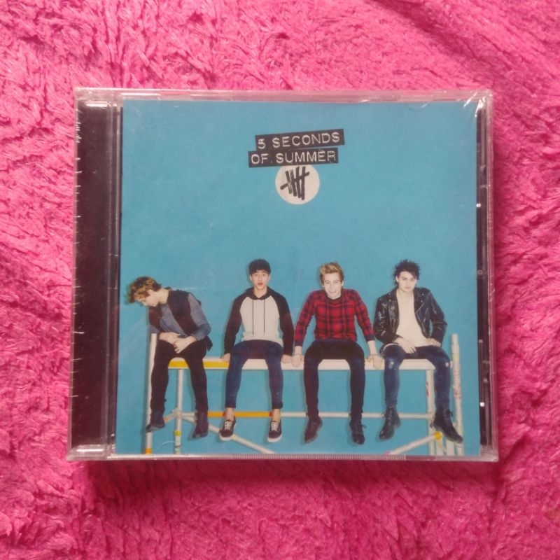 [NEW & SEALED] ALBUM 5 SECONDS OF SUMMER 5SOS - SELF TITLED TARGET EDITION (BLUE) CD EP OFFICIAL ORI