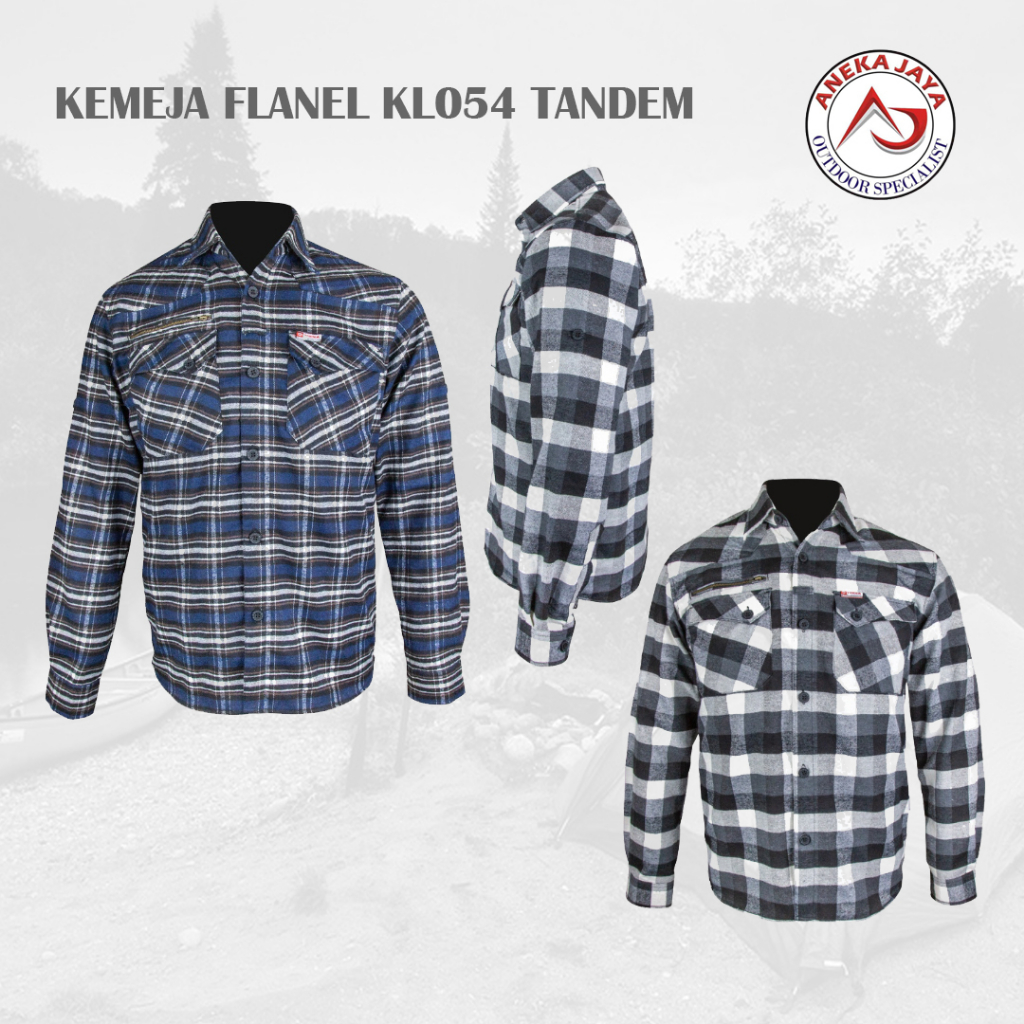 KEMEJA FLANEL TANDEM KL054