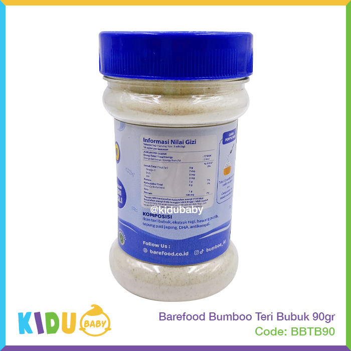 Barefood Bumboo Kaldu Anak MPASI No MSG Bumbu Dapur 90gr Kidu Baby